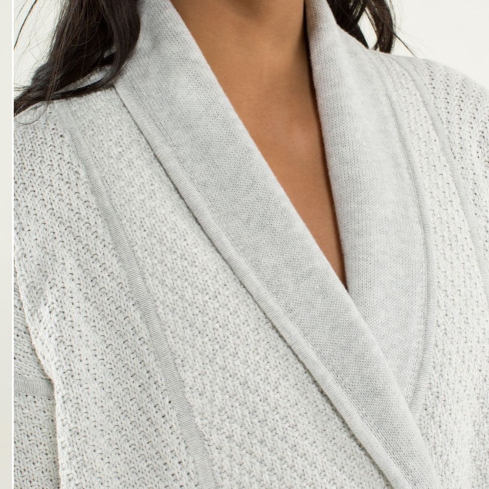 Lululemon, Post Practice Cardigan, Euc - image 3